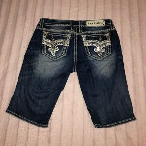 Rock Revival Mid-length Shorts